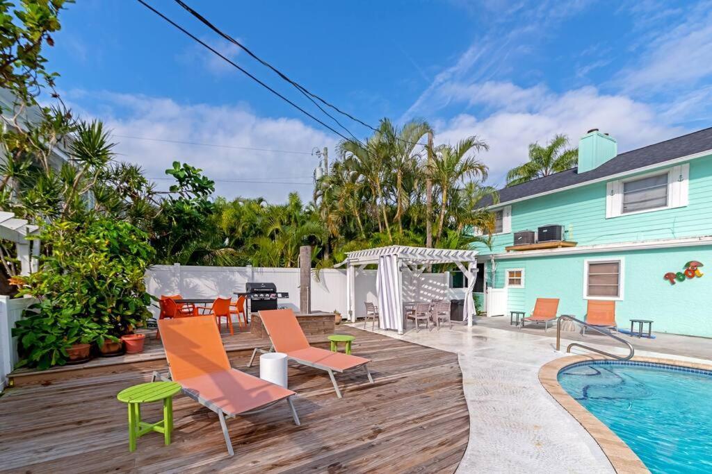 Walk To The Beach - Island Villa Cayo Siesta Exterior foto